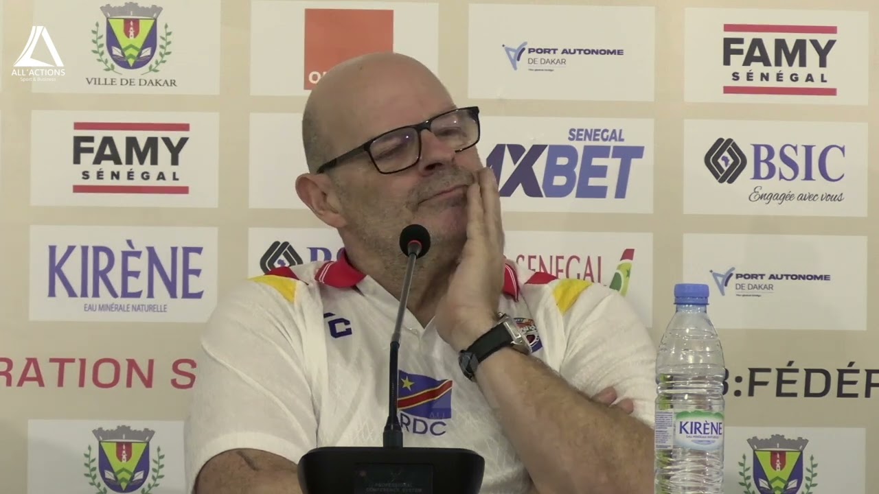Défaite face à la Côte d’Ivoire : le coach de la RDC s’exprime en conférence