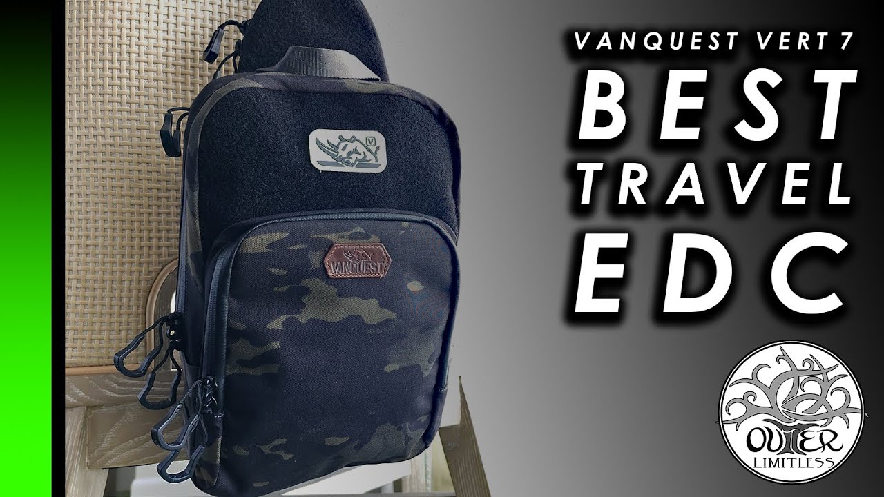 The BEST Travel/EDC Carry System??  Vanquest Vert 7 | Compact Sling Bag | Chest Rig | Flight Gear