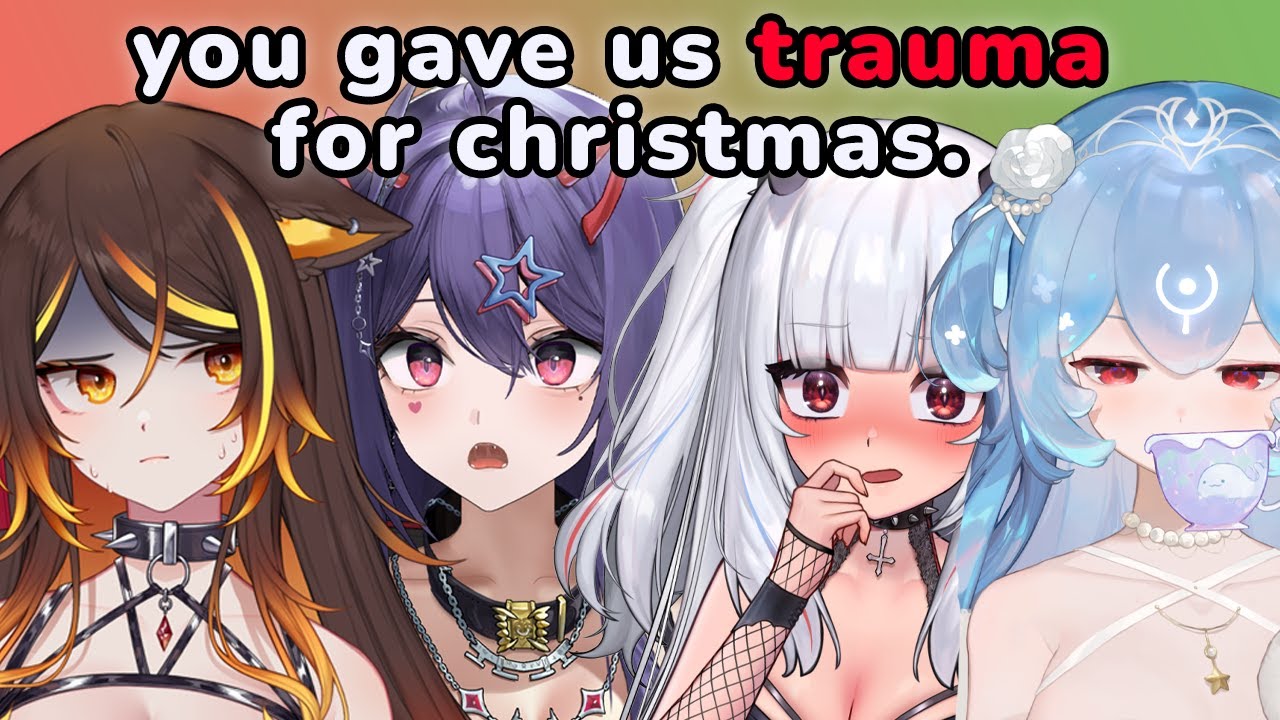 none of you are going to heaven. | Naughty or Nice w/ @baovtuber @AkumaNihmune @SinderVTuber