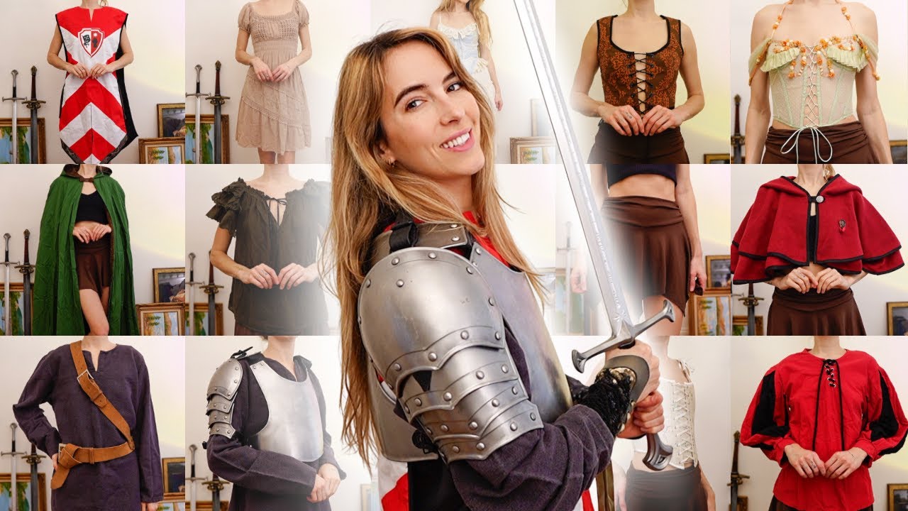 Trying on EVERY Piece of my Fantasy Wardrobe ⚔️ (Medieval Edition)