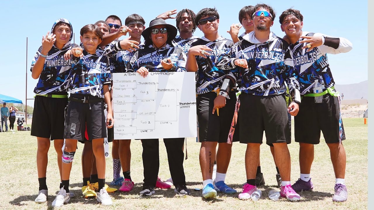 🚩🏈THUNDERBOLTS VS SUN CITY ELITE | 13-16U CHAMPIONSHIP 🏆 | ATOWN | #flagfootball #youthflagfootball