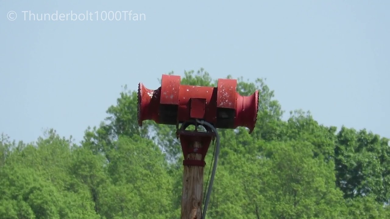 Sterling Model M Siren Test | 2 Minute Alert | Roseville, OH | 5/17/23