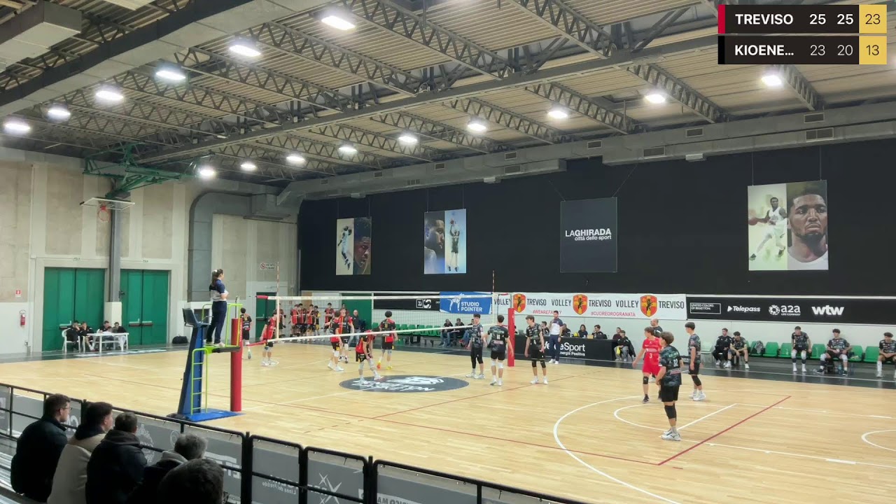 Campionato italiano pallavolo maschile serie B Volley Treviso - Kioene Padova 
TREVISO VS KIOENE PD