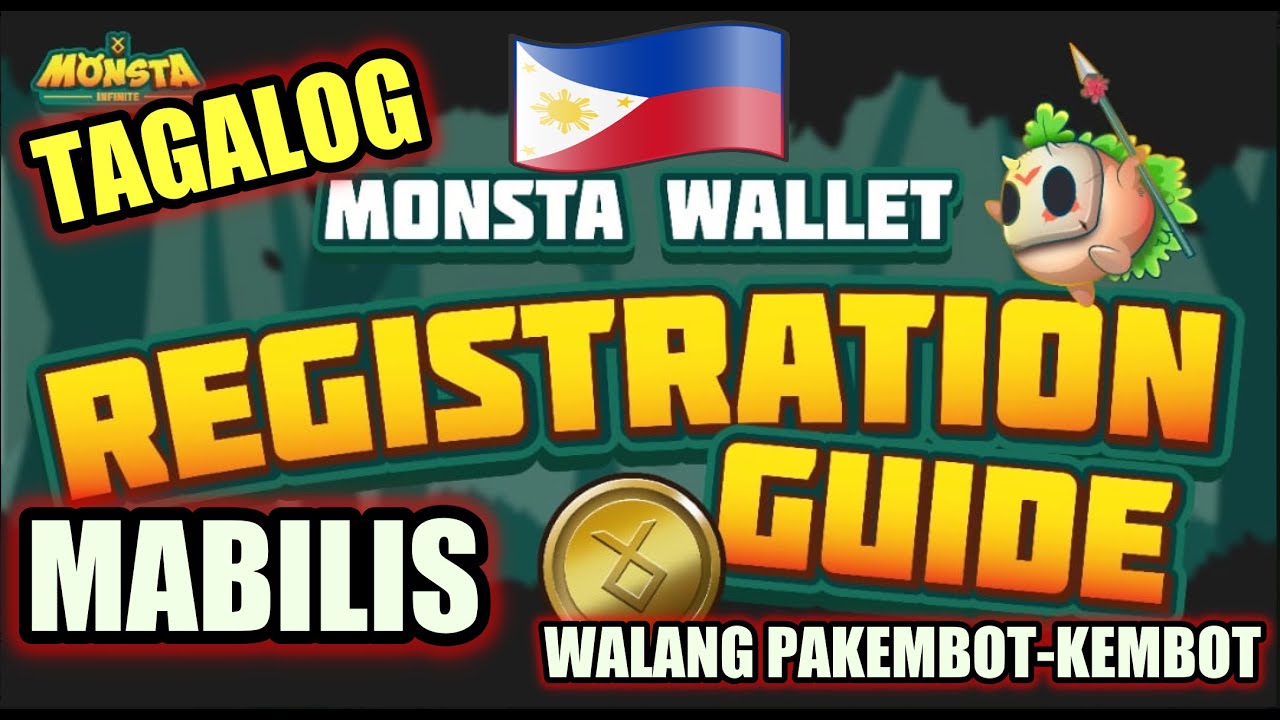 HOW TO SETUP MONI WALLET MONSTA WALLET GUIDE TAGALOG MABILIS 🇵🇭🇵🇭🇵🇭