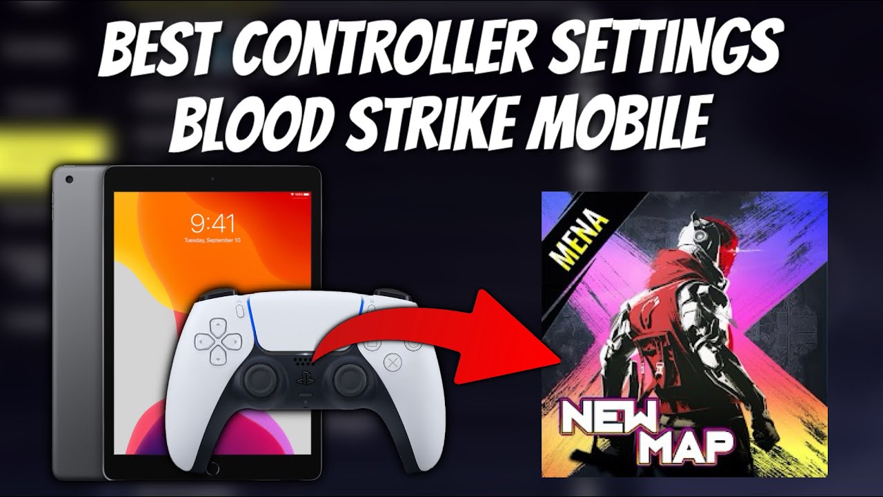 How To Get The BEST Controller Settings On BloodStrike Mobile!