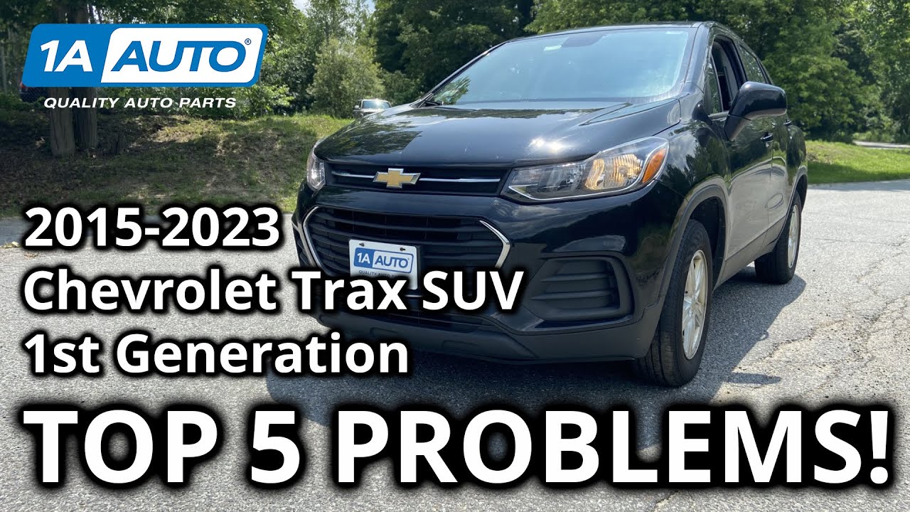 5 главных проблем внедорожника Chevrolet Trax 2015-2023 1-го поколения
