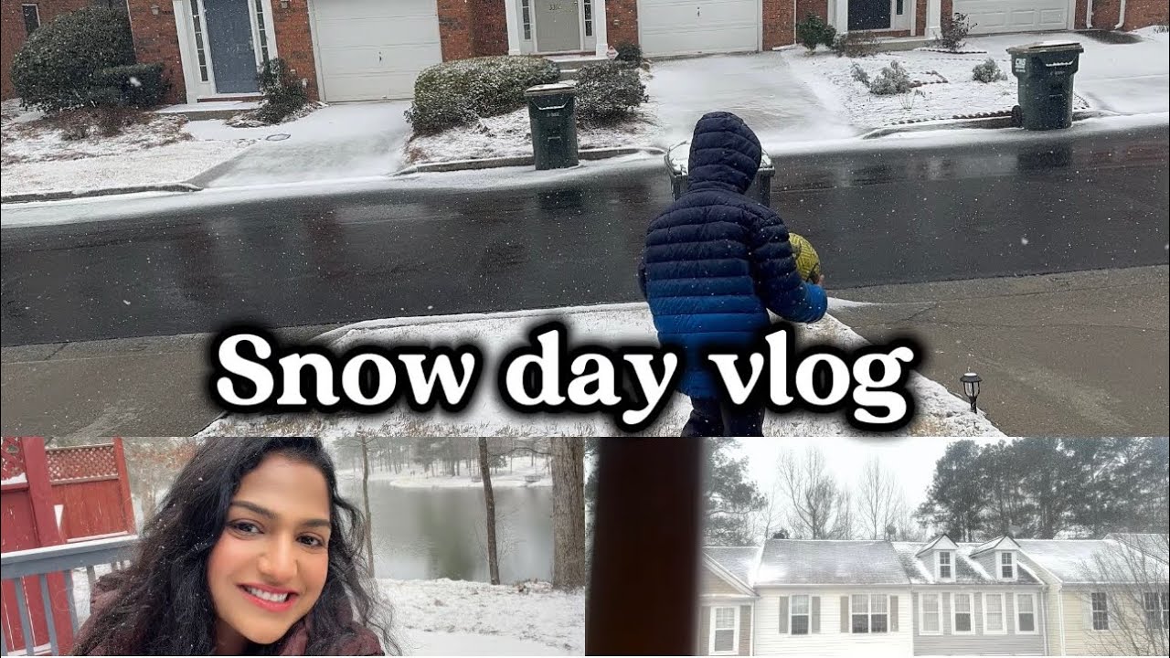 Snow Day Fun at Home ❄️ | Cozy Home Vlog