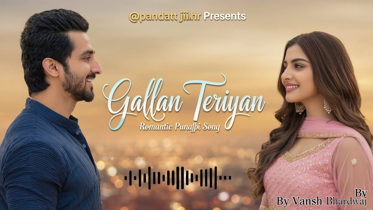 “Gallan Teriyan | Romantic Punjabi Song2025 ”By @pandat_jii_hr❤️