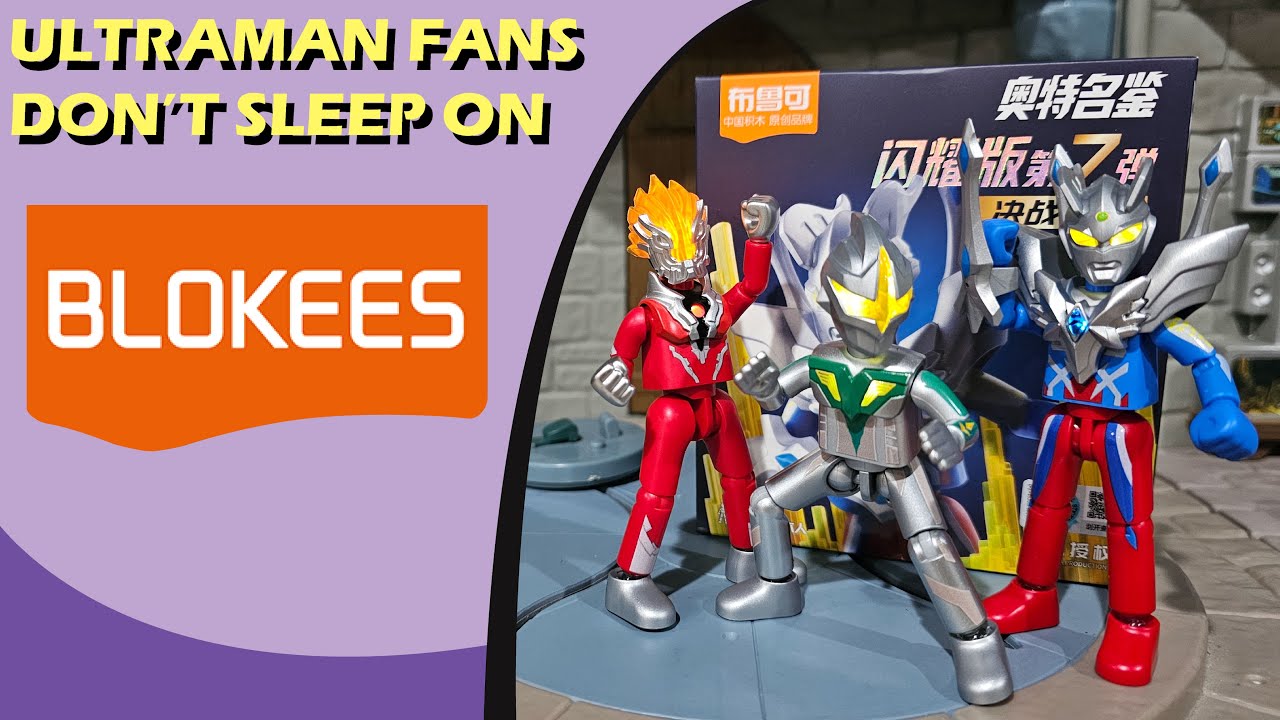Adoring the Ultraman Blokees, Shining Series, V7 Set