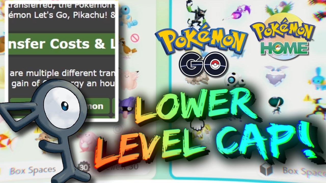 LEVEL CAP LOWERED TO 1! CANT Transfer Pokemon YOU DONT OWN! Pokemon GO To Pokemon Home Integration