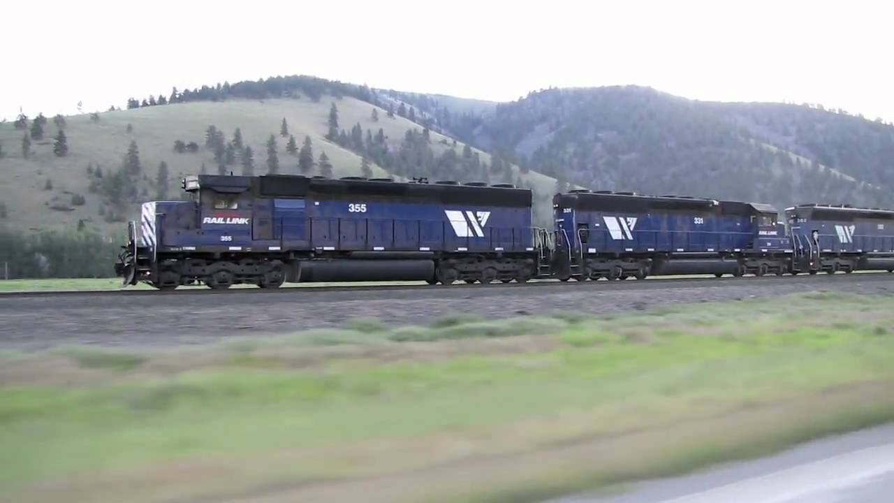 HD - MRL Gas Local Pacing Video from Ravalli to Dixon, MT.