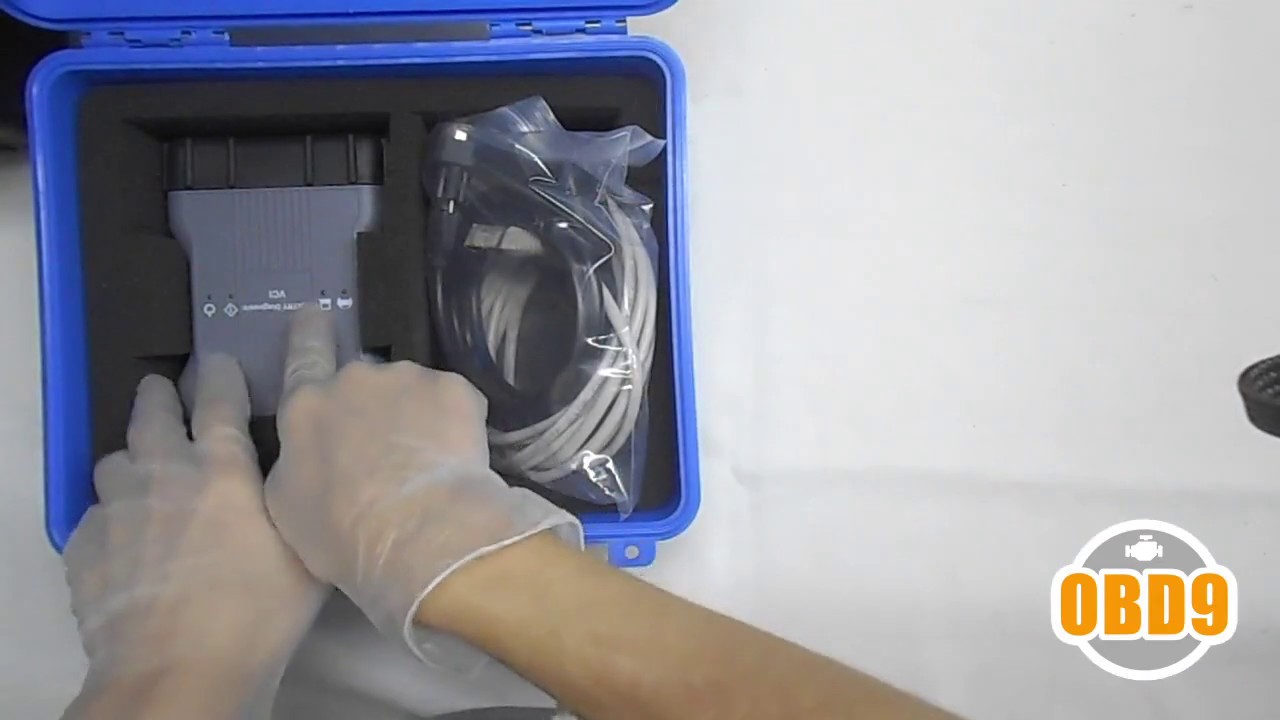 Unpacking Mercedes Benz Xentry VCI C6 Automotive Diagnostic Equipment Video
