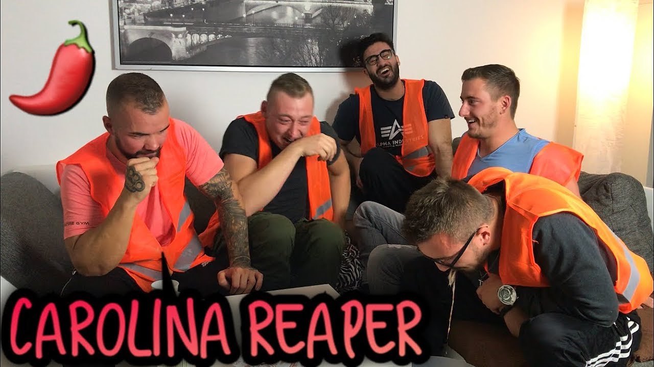 Wir ballern uns die schärfste Chilli der Welt - Carolina Reaper - EY Brudi