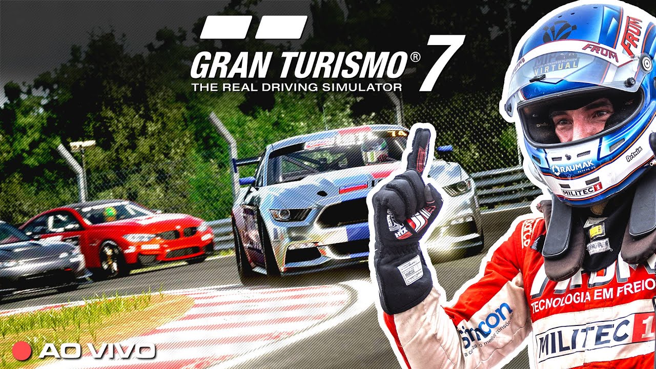 De volta ao Gran Turismo 7 no VR - GR.4 em Trial Mountain!