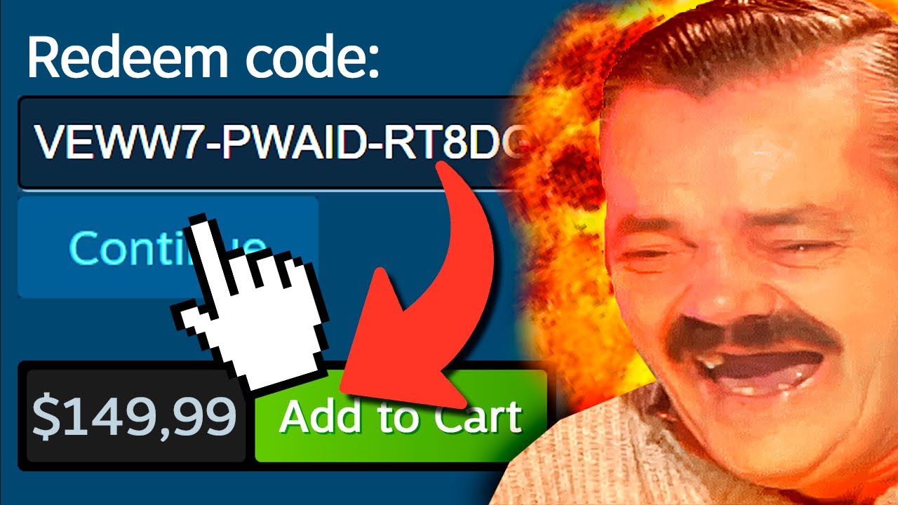 Я купил ключи Steam на 150 долларов, так что вам не придется
