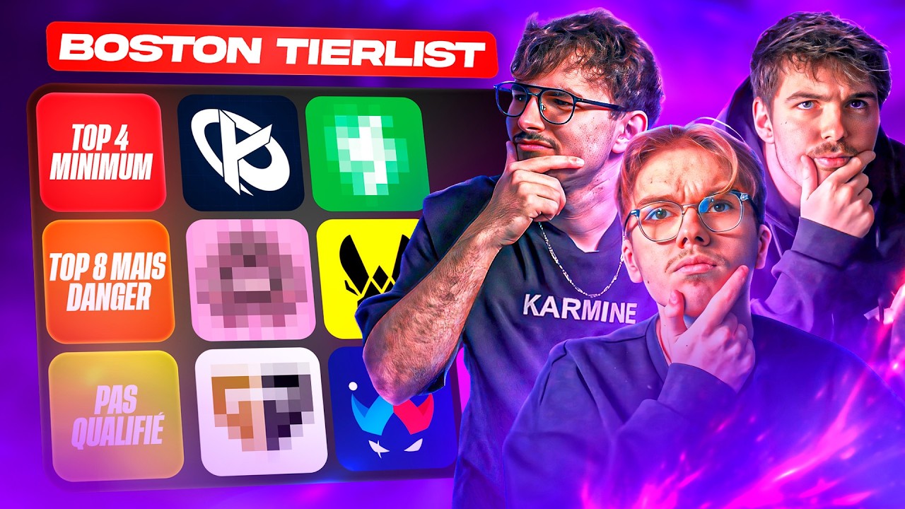 VITALITY ET GENTLEMATES DANS LE TOP 4 ?? | BOSTON MAJOR 2026 TIER LIST