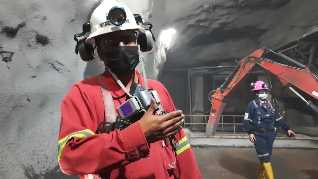 RECORRIDO POR LA MINA FRESNILLO PLC; Invitación por parte del Líder Sindical Carlos Pavón