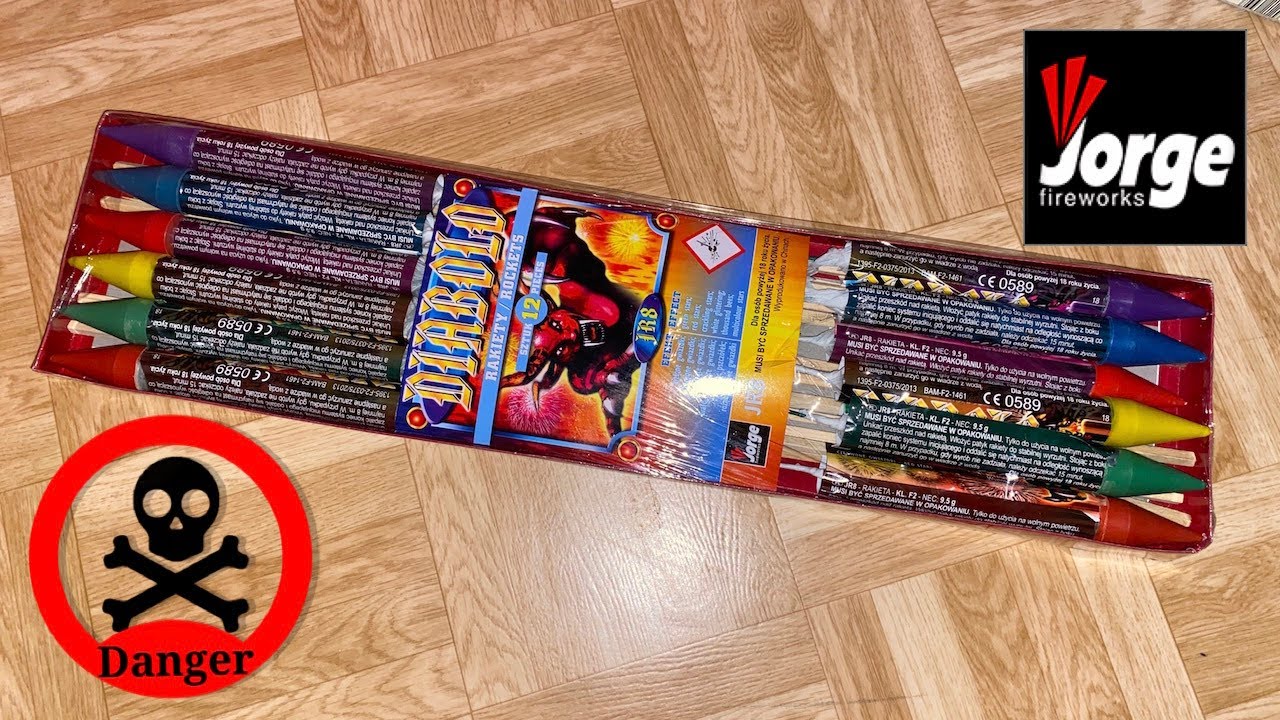 Jorge Diabolo JR8 Raketen | ACHTUNG GEF&Auml;HRLICH | Jorge JR8 Rockets