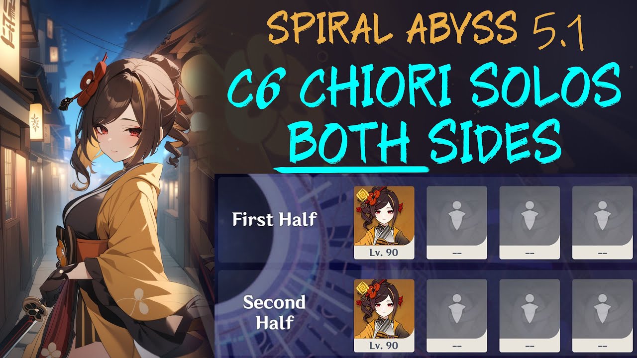 C6 Chiori Solos BOTH SIDES of Abyss 5.1