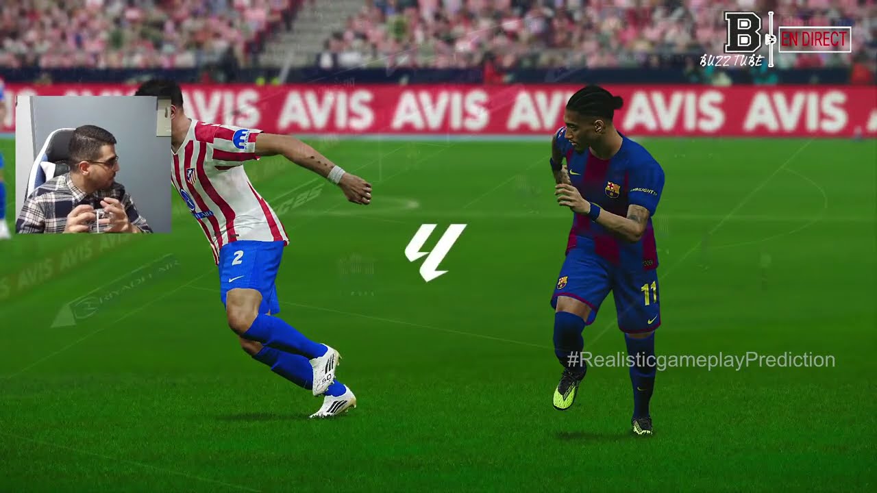🔴EN DIRECT Barcelone vs Atlético Madrid | Coupe du Roi 2026 | Simulation du match d'aujourd'hui