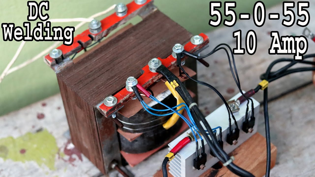 55 0 55 Volt 10 Amp Transformer | DC Welding Machine