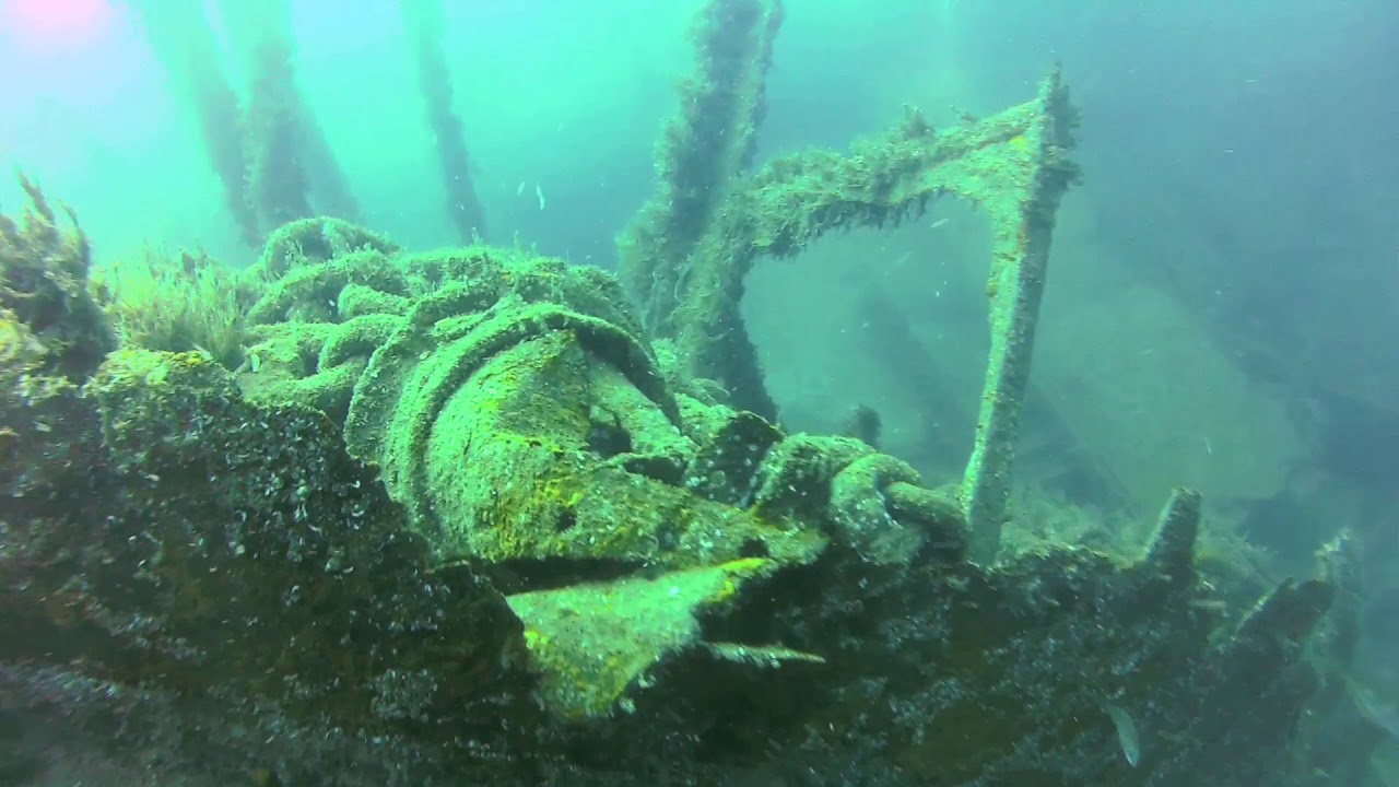 A dive on the SS Maine