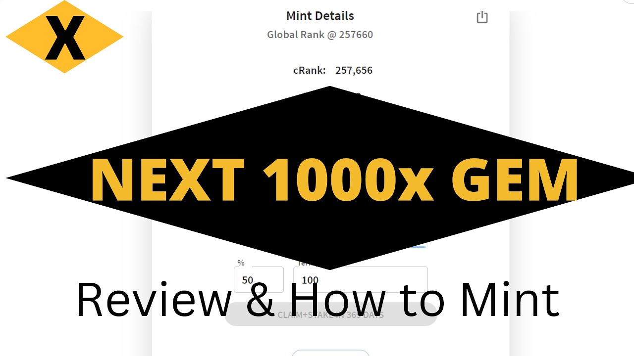 XEN Crypto -Next 100x Crypto - How to mint XEN Token