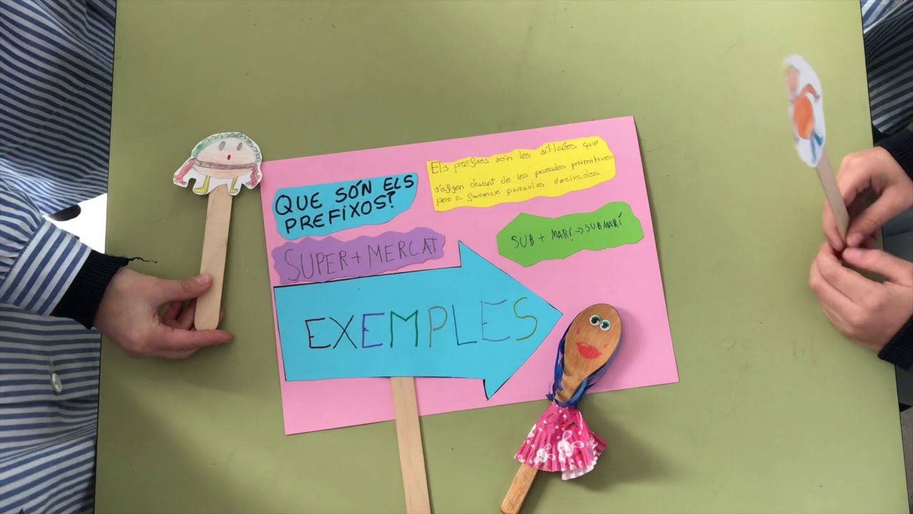 LES PARAULES DERIVADES I ELS PREFIXOS (4t de Prim&agrave;ria)