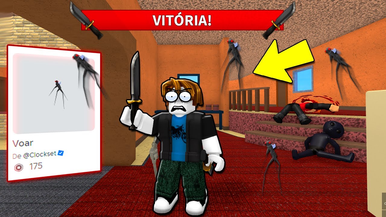 virei um MOSQUITO e MATEI TODOS disfarçadamente.. (Murder Mystery 2)