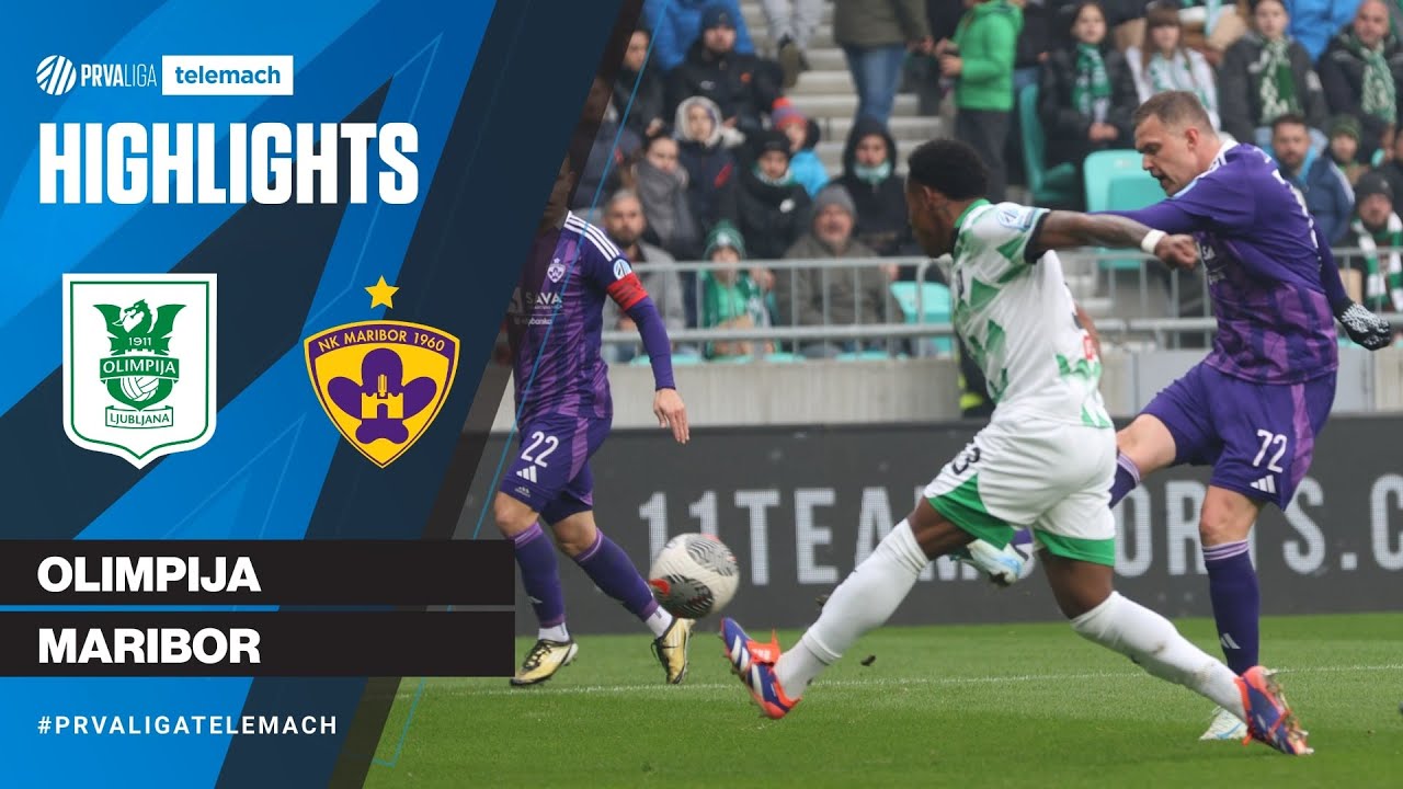 Olimpija 0 - 0 Maribor | 15. krog 2024/25 #PrvaLigaTelemach