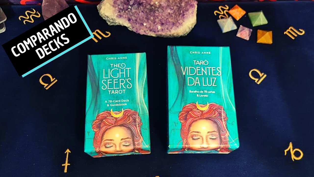 Tarô Videntes da Luz x Light Seer's Tarot | Comparando Decks