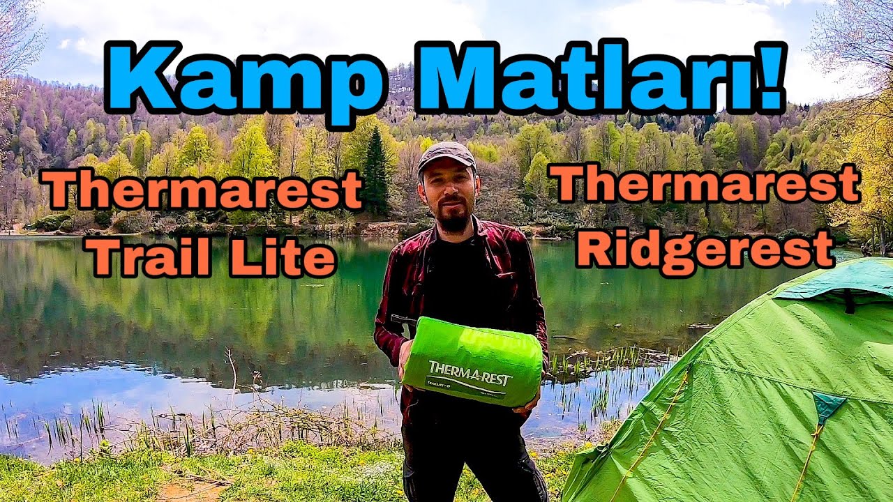 Kamp Matı İncelemesi - Thermarest Trail Lite - Thermarest Ridgerest | Evimdoğa