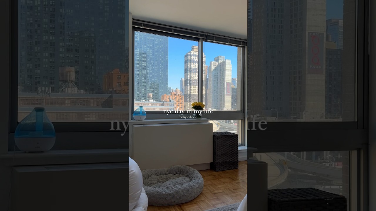NYC day in my life🤍 #dailyvlog #nycapartment #apartmenttherapy #nycvlog #nyclife #chattyvlog