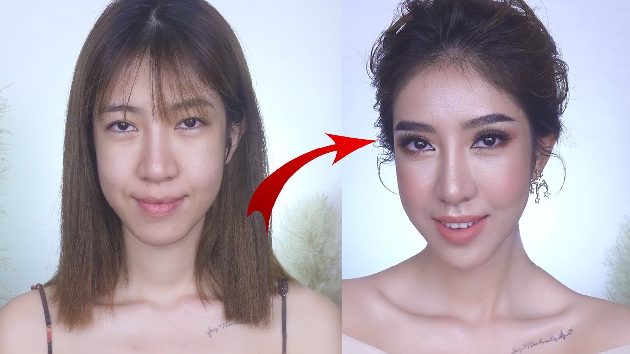 Hướng Dẫn Makeup Kiểu Thái 😊 [Vanmiu Beauty]