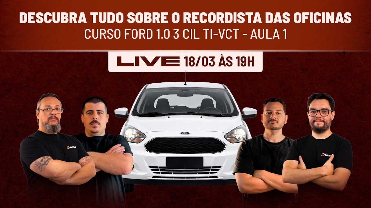 Curso Ford 1.0 3 Cil TI-VCT: Descubra Tudo Sobre o Recordista das Oficinas - Aula 1