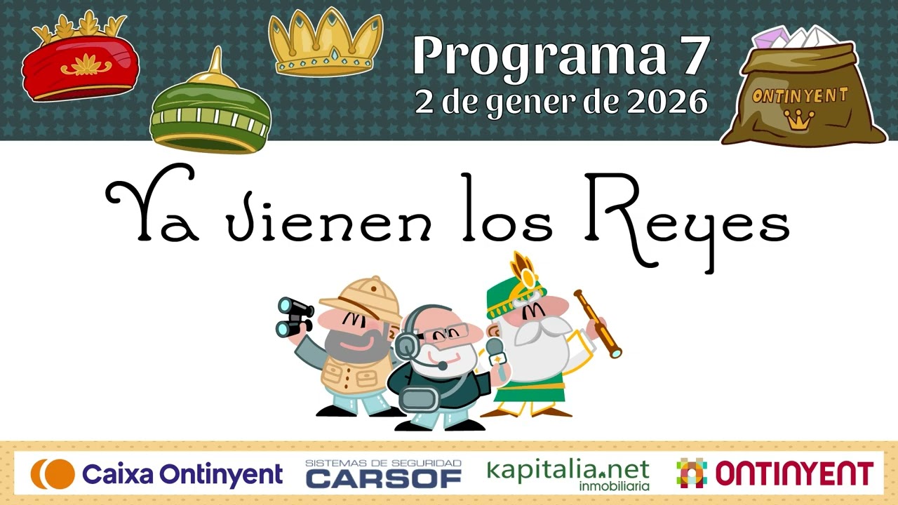 🎙️ Ya vienen los reyes · Programa 7 (02/01/2026) · Connexió especial amb el Rei Gaspar des d'Atyrau