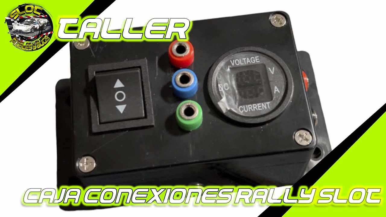 Como hacer una caja de conexiones para Rally Slot