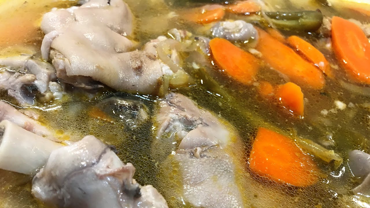 Patitas de cerdo a la vinagreta en Instant Pot/Olla exprés. Que comiencen las fiestas patrias!