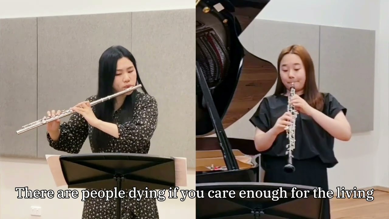 Michael Jackson - Heal the World (flute, oboe, piano)