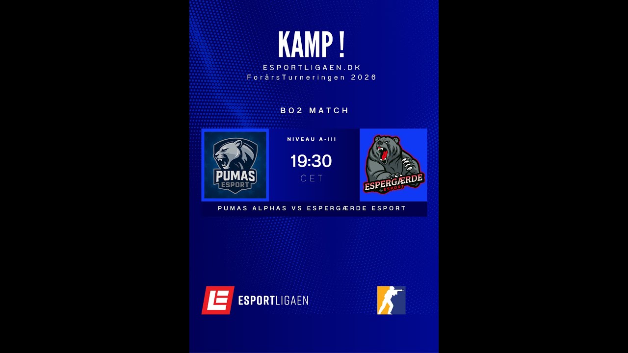 Pumas Alphas vs Espergærde Esport