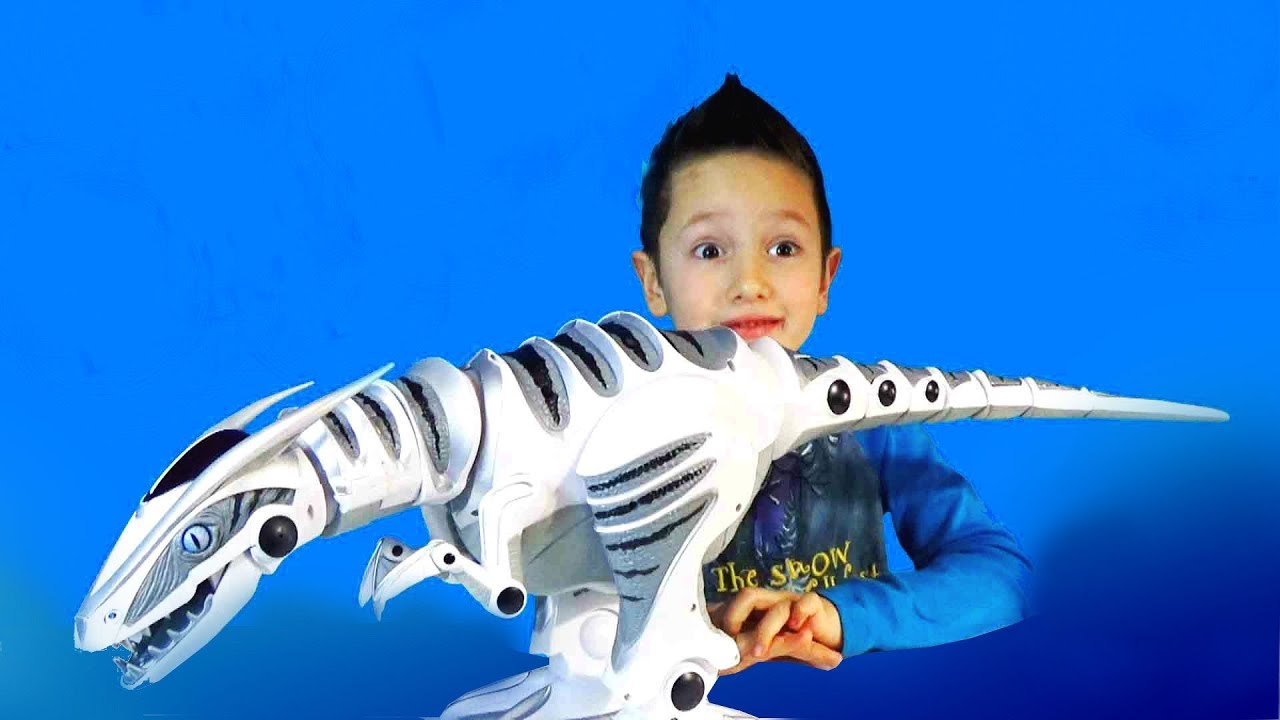 Крутой РОБОТ Динозавр Робораптор Как Живой / Roboraptor Wow Wee X Toy