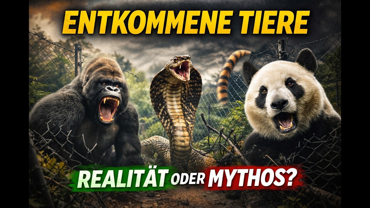 10 Entkommene Tiere im Zoo 🐒🐍🐼 WAHR oder FALSCH?