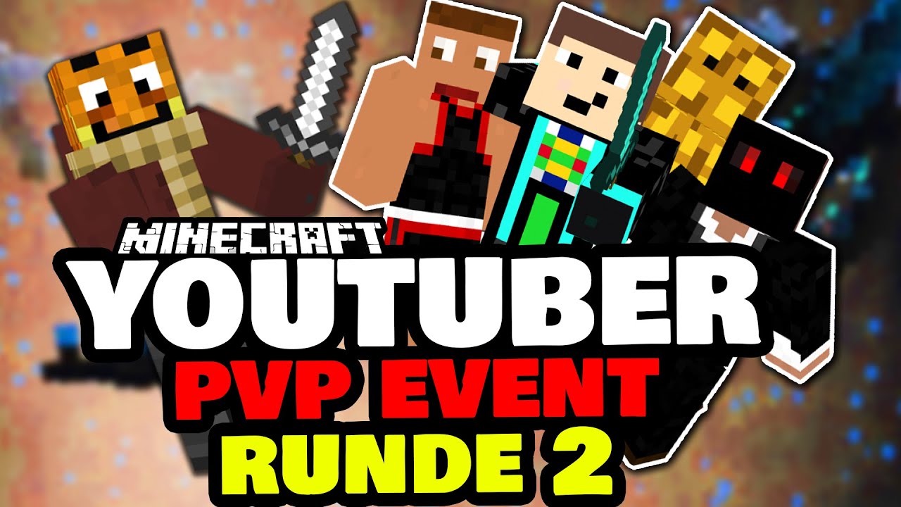 Youtuber 1on1 Event! ✪ [Runde 2] VS. Debitor,GommeHD,Sturmwaffel & McExpertDE