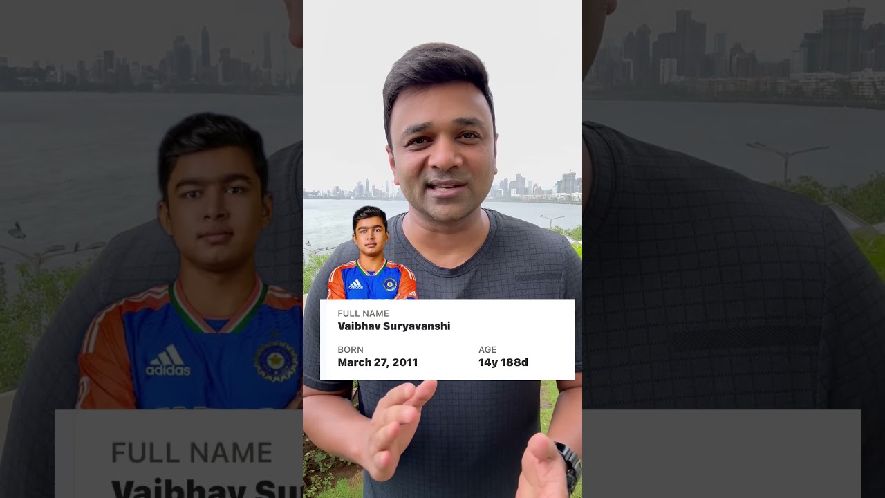Vaibhav Suryavanshi shines &ndash; will he be the youngest to play for Team India? #sumantirumalasetti
