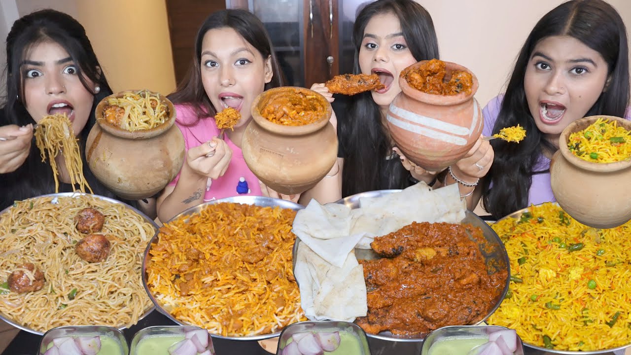 Handi Chow Mein, Manchurian, Handi Chaap, Rumali Roti, Handi Rajma Chawal, Handi Biryani Challenge