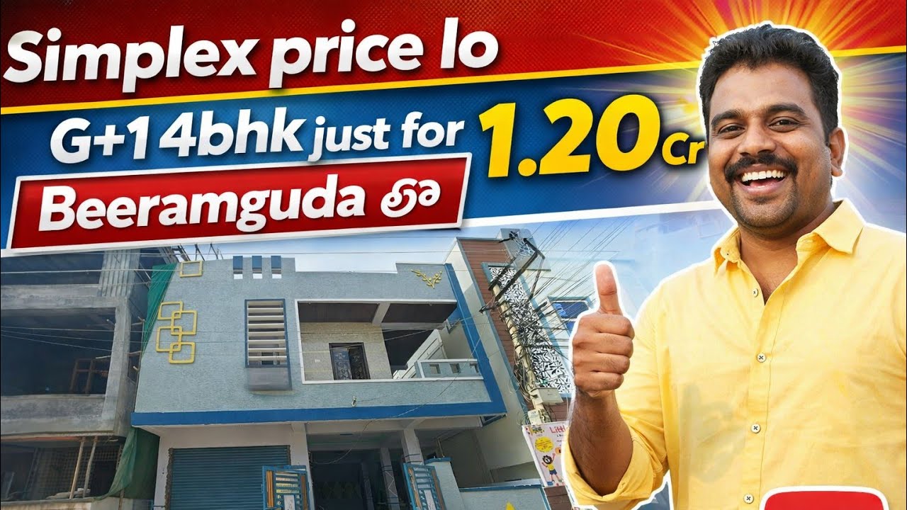 Brand New Independent house for sale in Beeramguda|East Road sole|shutter|Ameenpur|4bhk|East facing 