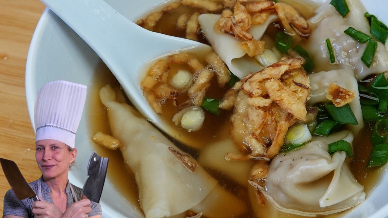 Meilleure recette de soupe won-ton facile