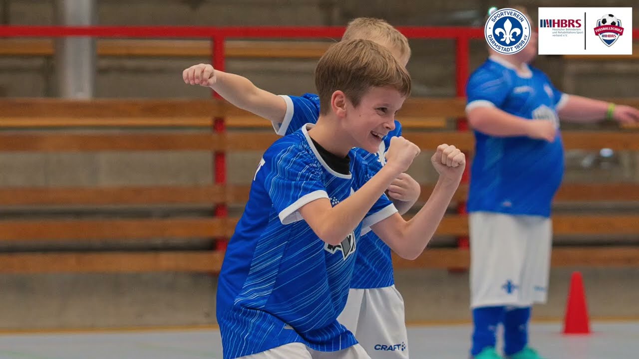 Fußballcamp am Böllenfalltor - Inklusion im Zeichen der Lilie mit der HBRS-Fußballschule