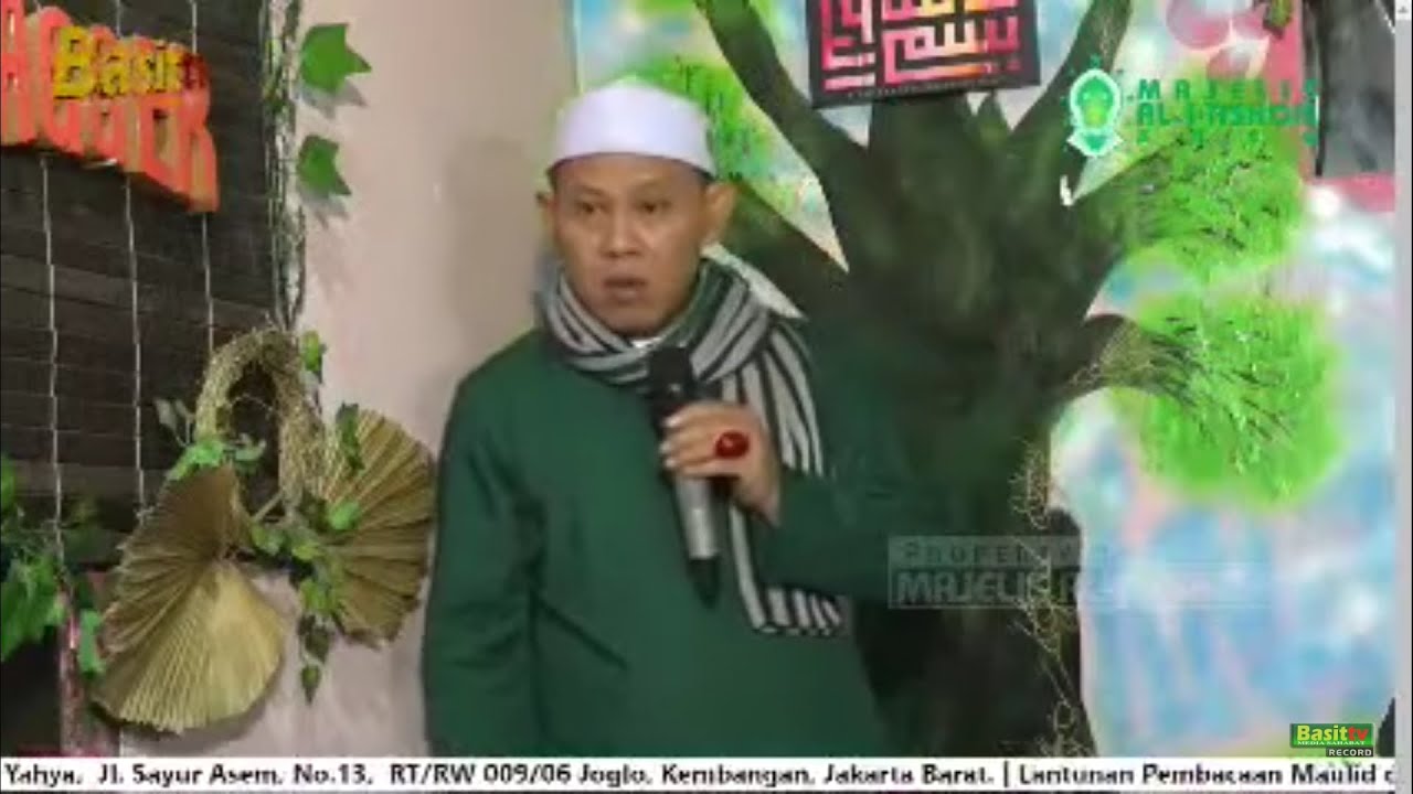 LIVE ) PENGAJIAN RUTINAN, MAJELIS AL-I'TISHOM,  Al Habib Abd Rasyid bin Yahya,KH. Ubaidillah Hamdan