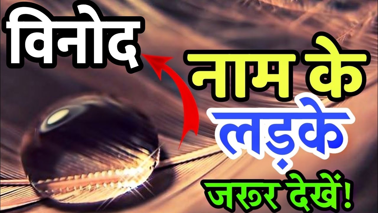 Nameology - VINOD naam ke vyakti kaise hote hai|| VINOD  whatsapp status|| VINOD  ka matlab